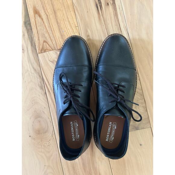 NEW Bostonian Black  Dezmin Plain Toe Dress Shoes Size 8 M NWOT - Picture 8 of 10